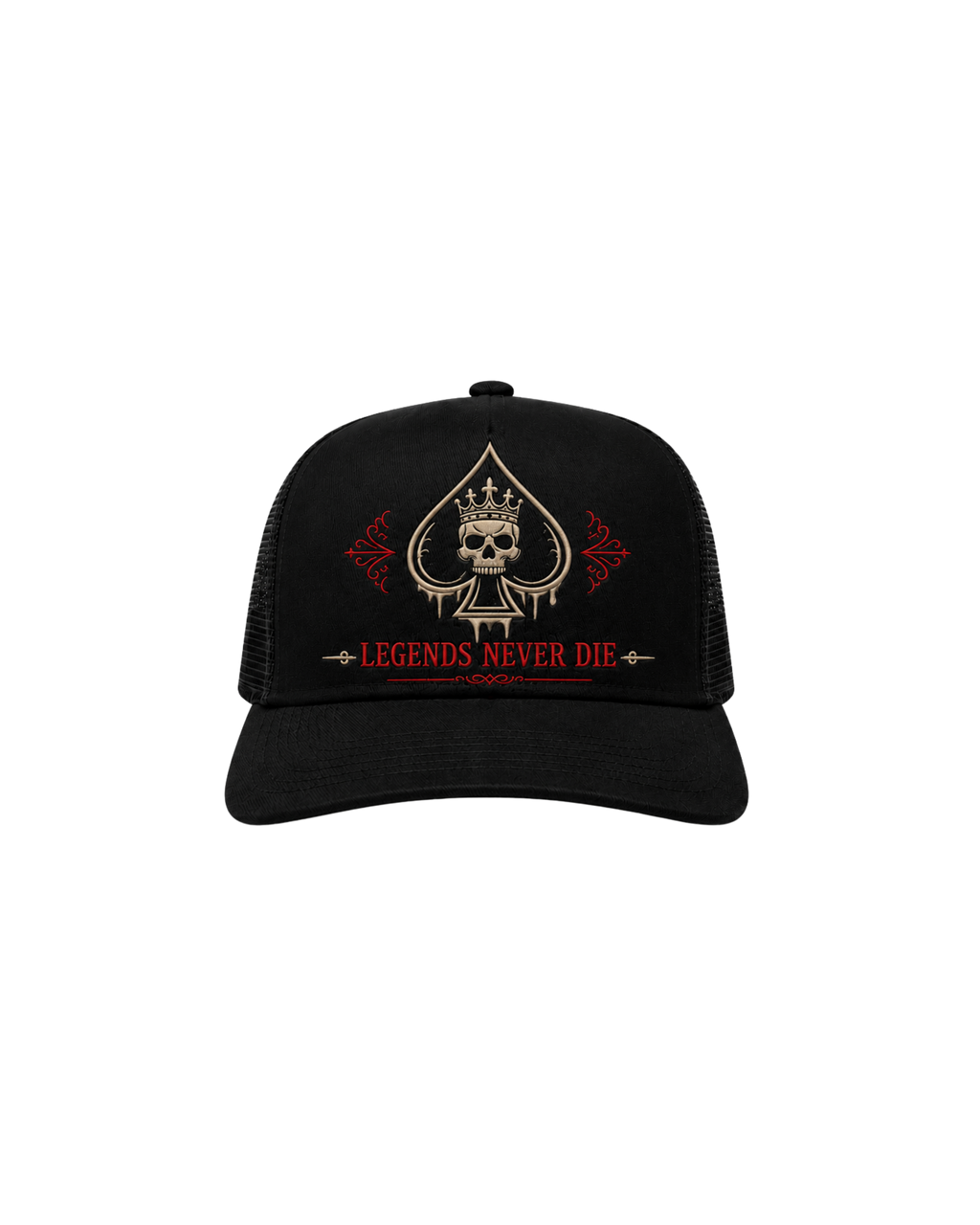 King of Spades Trucker Hat - #010