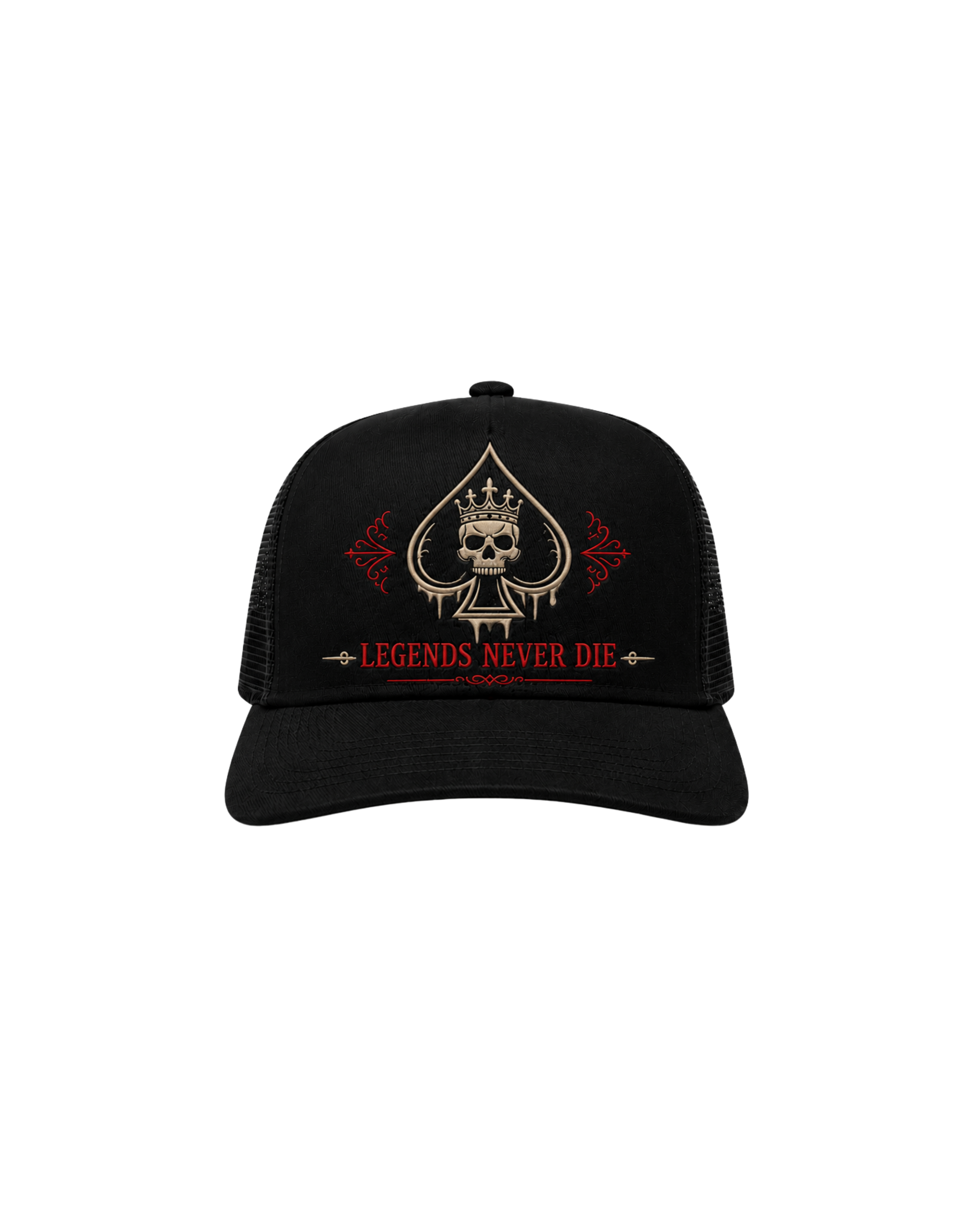 King of Spades Trucker Hat - #010