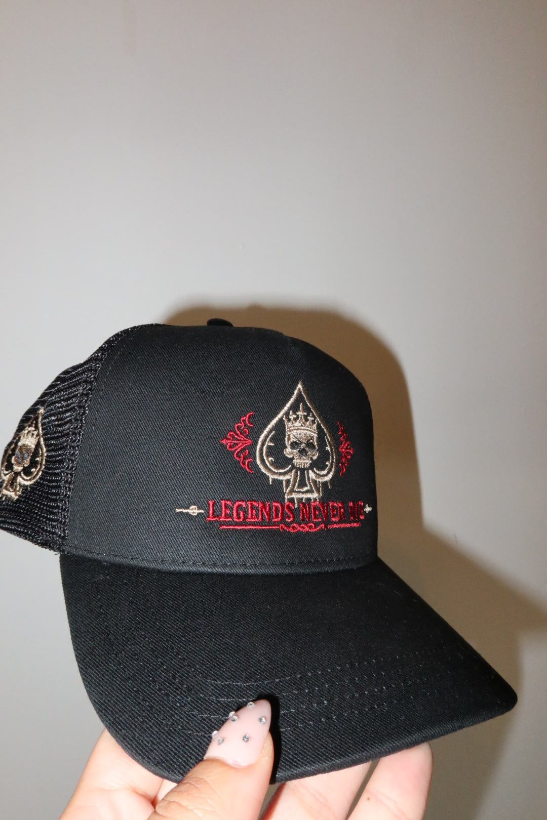 King of Spades Trucker Hat - #010