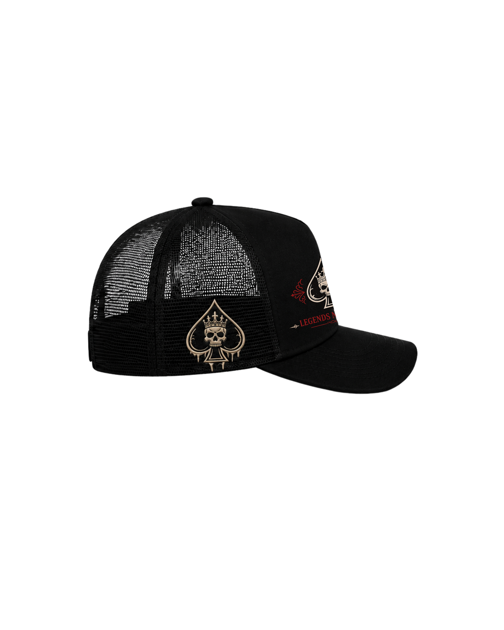 King of Spades Trucker Hat - #010