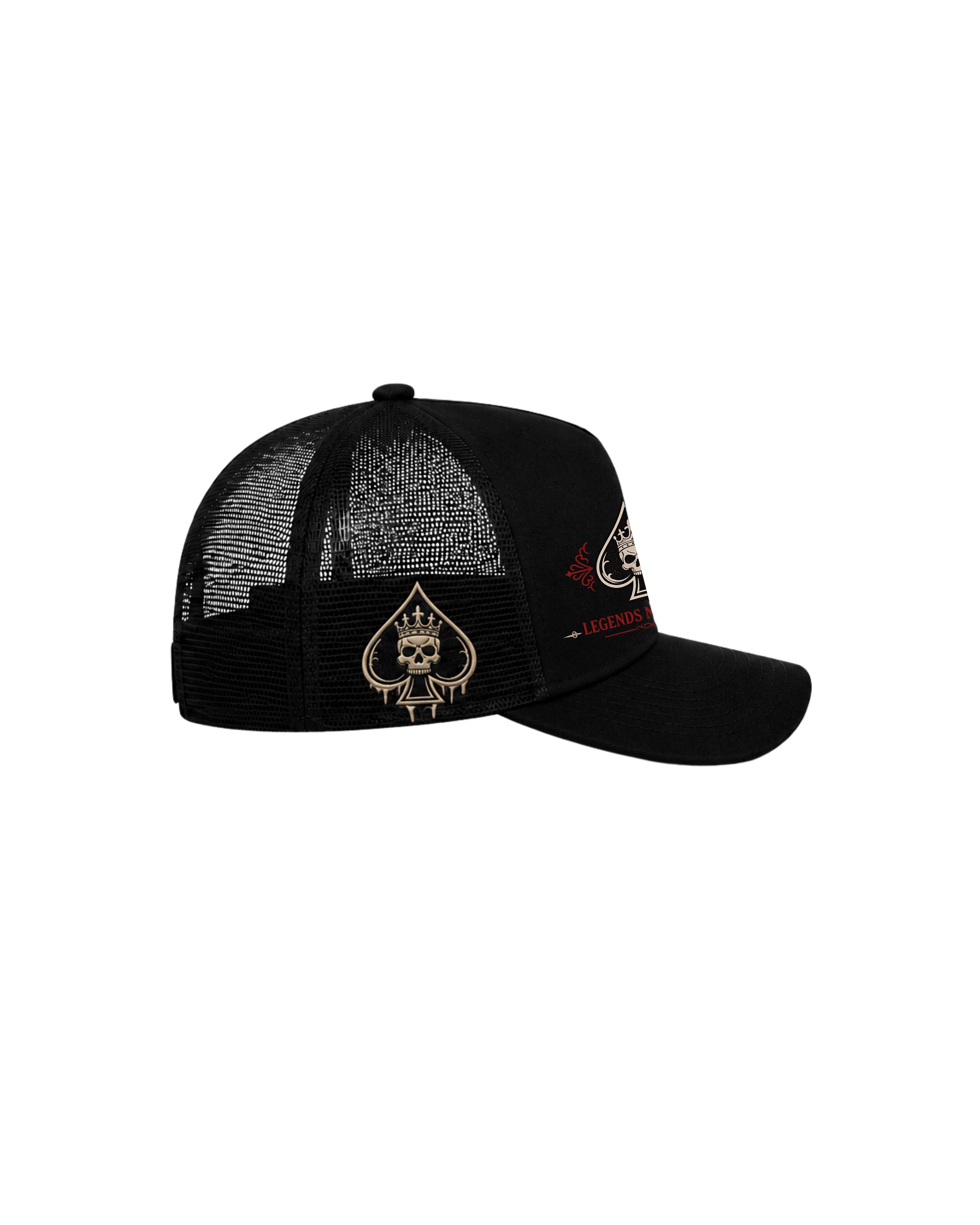 King of Spades Trucker Hat - #010